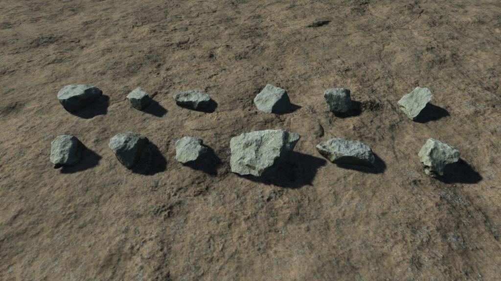 Small gravel rocks