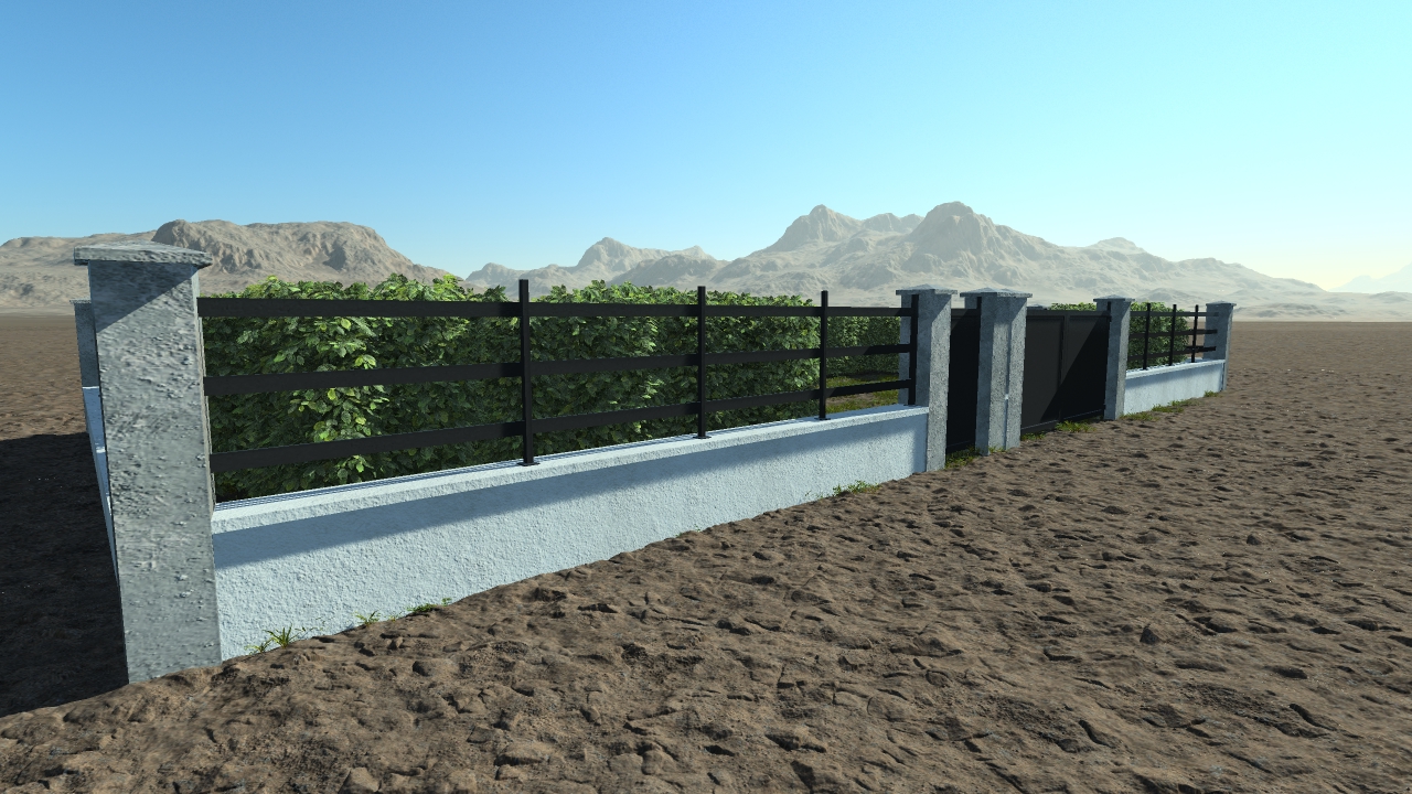 Low wall fences_0