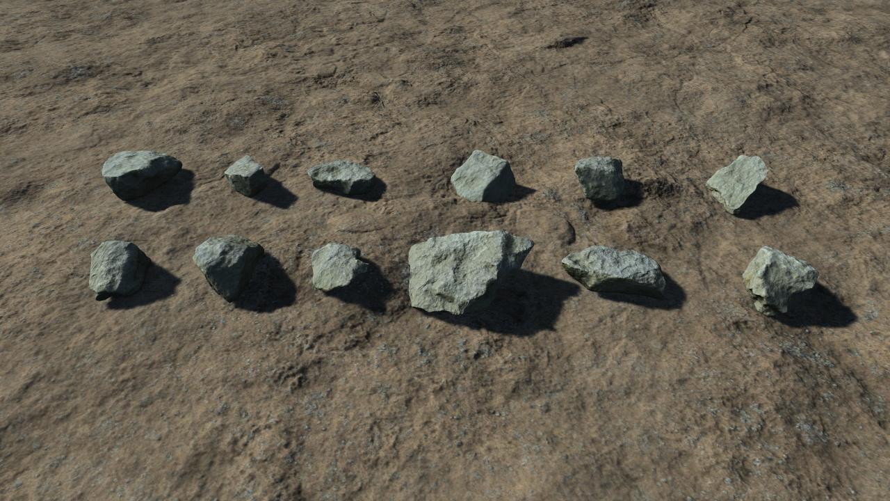 Small gravel rocks_0